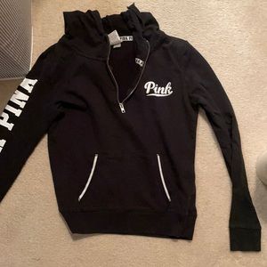 PINK sweatshirt/half zip